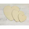 Natúr fa - Szív szett 3db-os