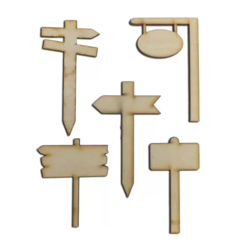 Natúr fa - Irányítótáblák  5db/csomag