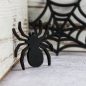 Natúr fa - Pókháló 12cm - fekete