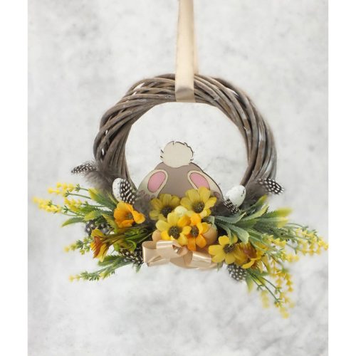 Natúr fa - Beszúrós nyuszi popsi 13,5cm