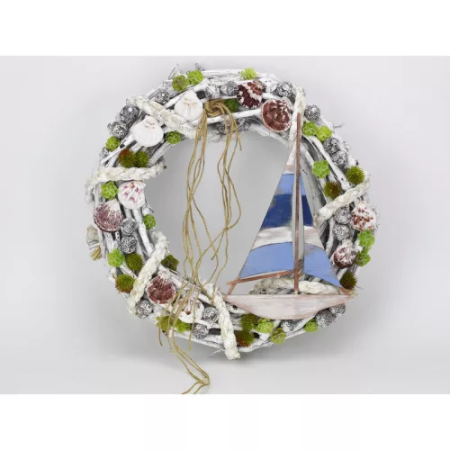 Balatoni vitorlás színes 24,5cm