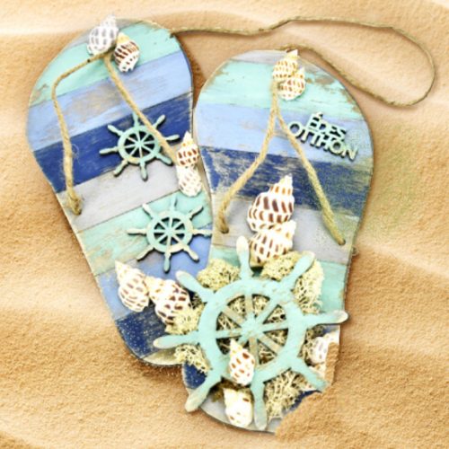 Natúr fa - Strandpapucs 11x24cm 2db/cs