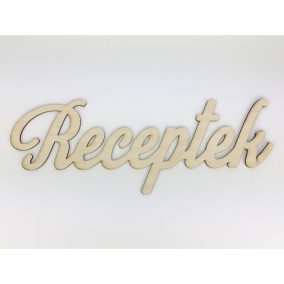   Natúr fa - Egyedi felirat kívánság szerint 10cm magas /betű