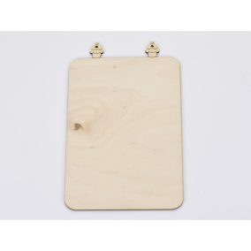 Natúr fa - Tégla tábla muffin akasztóval