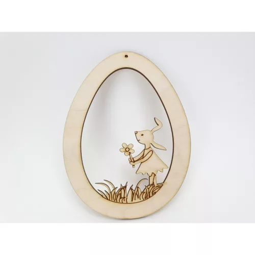 Natúr fa - Nyuszis tojásdísz