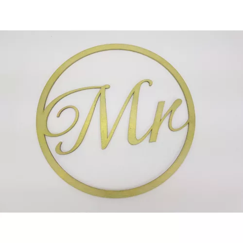 Mr&Mrs karika szett zöld 2db