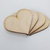 Natúr fa - Szív 4cm 10db/cs