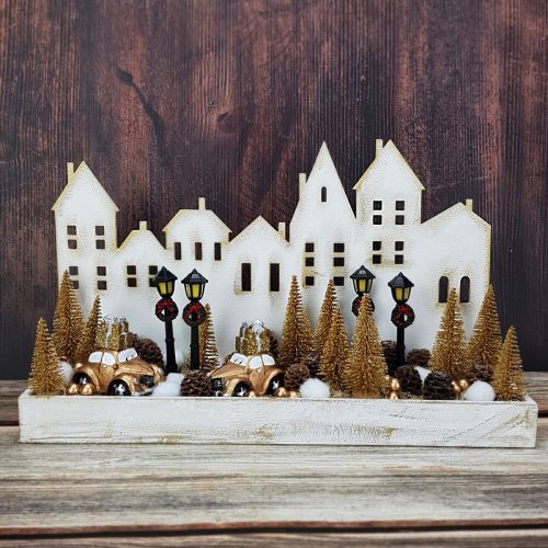 Natúr fa - Házikó nagy