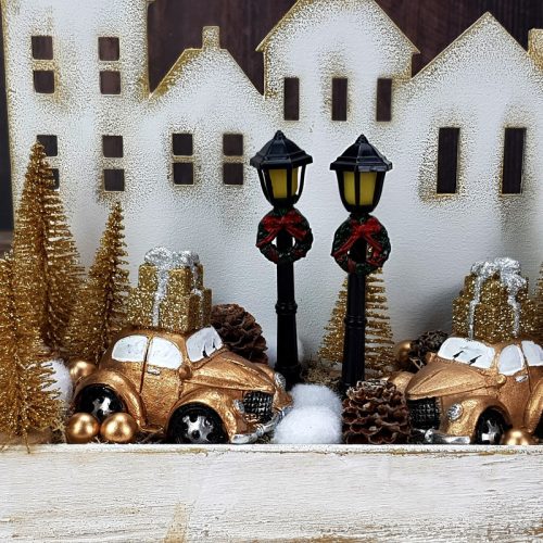 Natúr fa - Házikó nagy