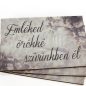 Nyomtatott dekorkarton - Emléked örökké..3db/cs