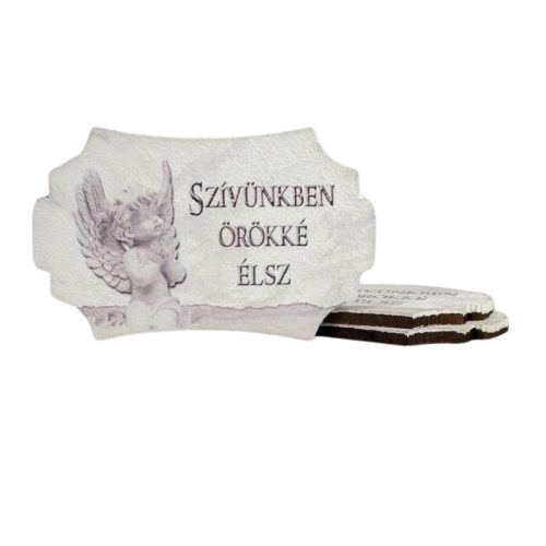 Nyomtatott dekorkarton - Szívünkben örökké élsz 3db/cs