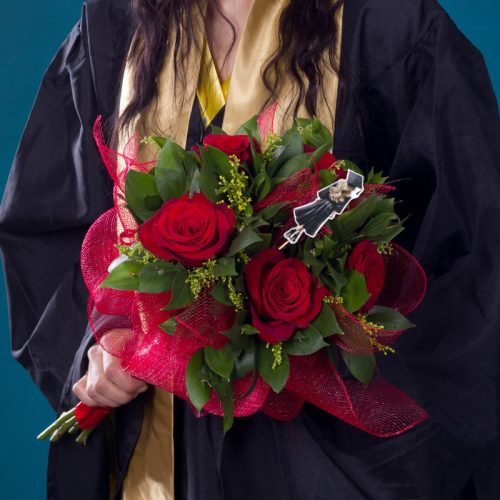 Nyomtatott dekorkarton - Diplomaosztó ballagás lány 12,5cm