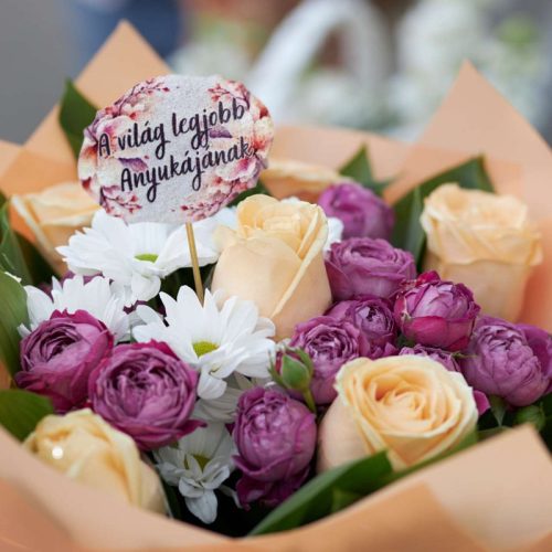 Nyomtatott dekorkarton - A világ legjobb anyukájának 5db