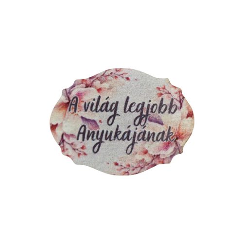 Nyomtatott dekorkarton - A világ legjobb anyukájának 5db