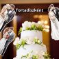 Nyomtatott dekorkarton - Házaspár tábla 1db/cs