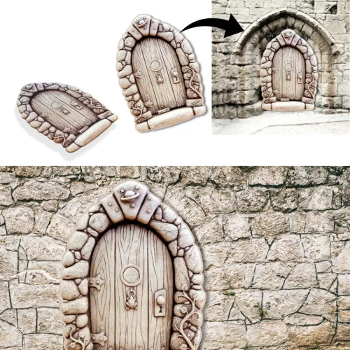 Nyomtatott dekorkarton - Törpajtó békás