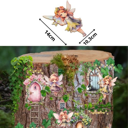 Nyomtatott dekorkarton - Tündér pisztácia