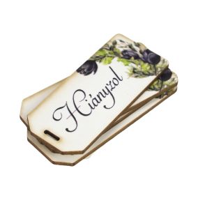   Nyomtatott dekorkarton - Hiányzol kegyelet scrapbook 5db/csomag