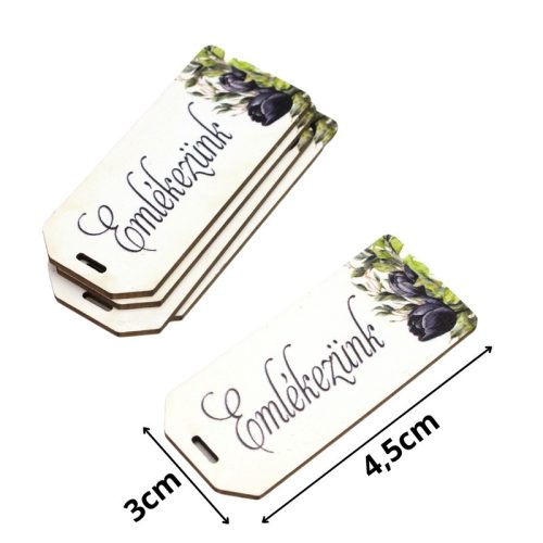 Nyomtatott dekorkarton - Emlékezünk scrapbook 5db/csomag