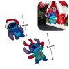 Nyomtatott dekorkarton - Stitch karácsonyi figura 2db/csomag