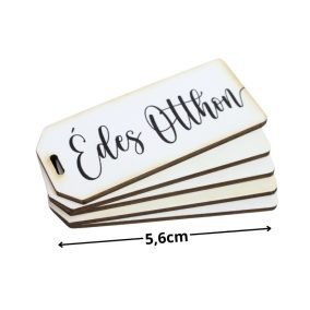 Nyomtatott dekorkarton - Édes Otthon biléta 5db/csomag