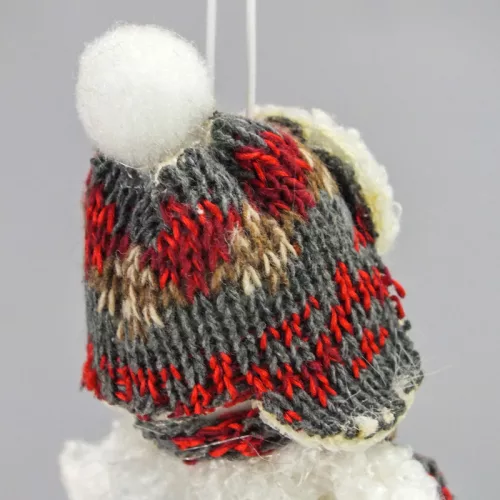 Kucsmás, sálas hóember 2 féle