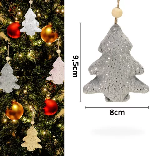 Textil akasztható fenyő 4 féle