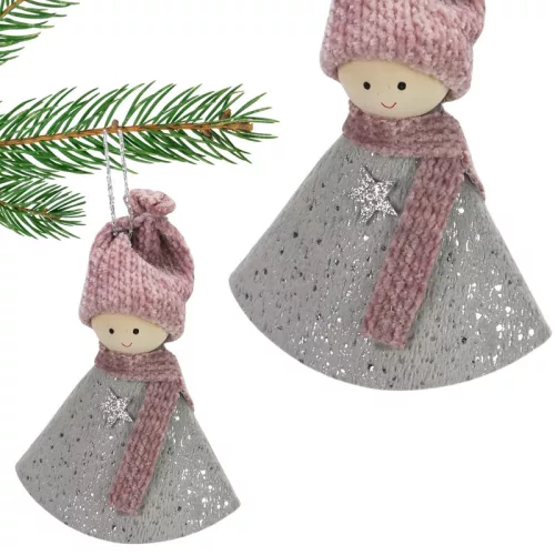 Textil gyermek akasztóval 4féle