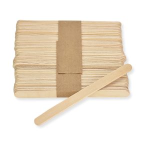 Fa spatula natúr 11x1cm 50db/csomag