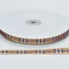 Szalag burberry mintás 1cm x 45méter