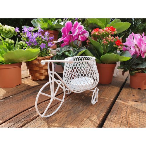 Fém bicikli mécsestartó kicsi