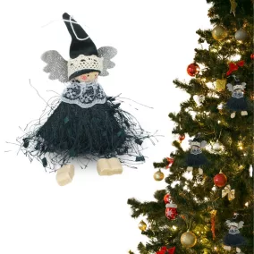 Zöld rojtos ruhás tündér