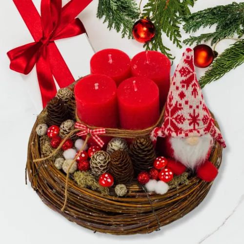 Piros skandináv manó