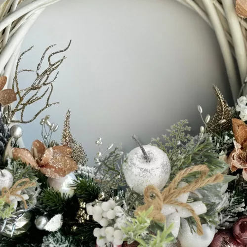 Téli pick - Köteles csilllámos ág almával