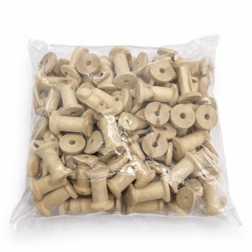 Fa orsó mini 3cm 50db/csomag - OKOSÁR!