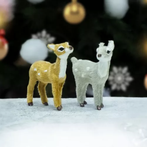 Őzike aranybarna prémium 10cm