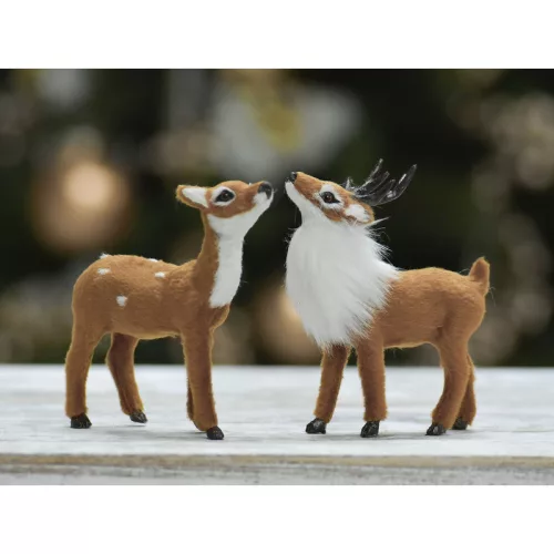 Őzike aranybarna prémium 10cm