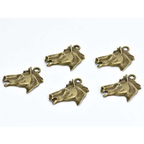 Medál- Lófej 5db/csomag