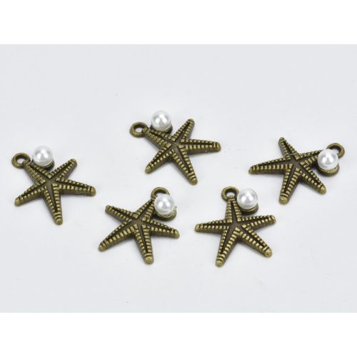 Medál - Tengeri csillag 5db/csomag