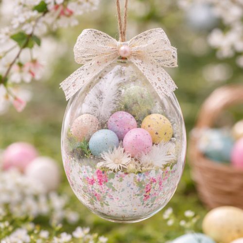 Szétválasztható műanyag tojás forma kicsi 5db/csom