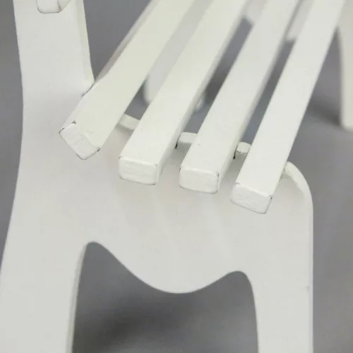 Fehér szíves pad 16,5x7x12,5cm - KIFUTÓ