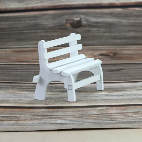 Fehér pad klasszikus 11x7x5cm