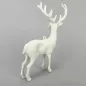 Szarvas csillámos fehér