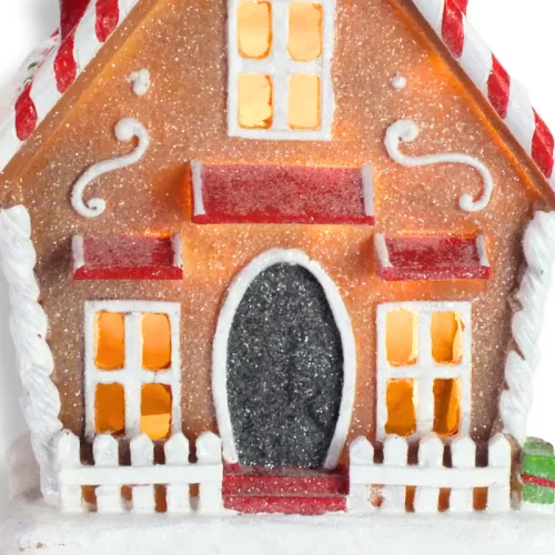  Mézeskalács házikó cukorkás világítós-zenélős  