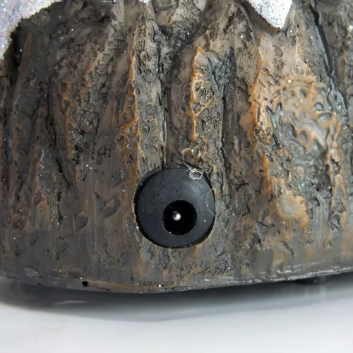 Karácsonyi vasútállomás világítós-zenélős