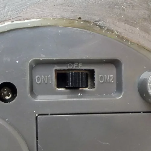 Karácsonyi vasútállomás világítós-zenélős