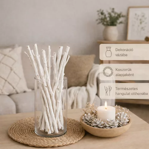 Fehér faágak 200gr/cs