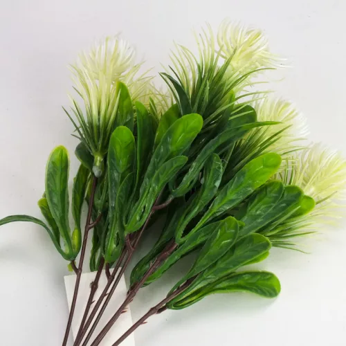 Mini protea csokor fehér