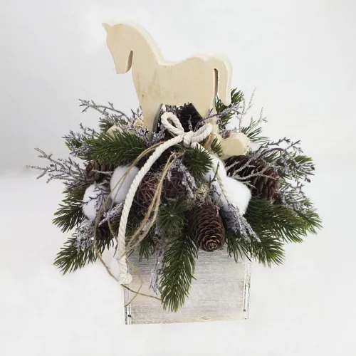 Dekorációs fenyőág 2db/cs