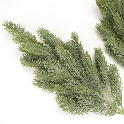 Dekorációs hamvas fenyőág 2db/cs